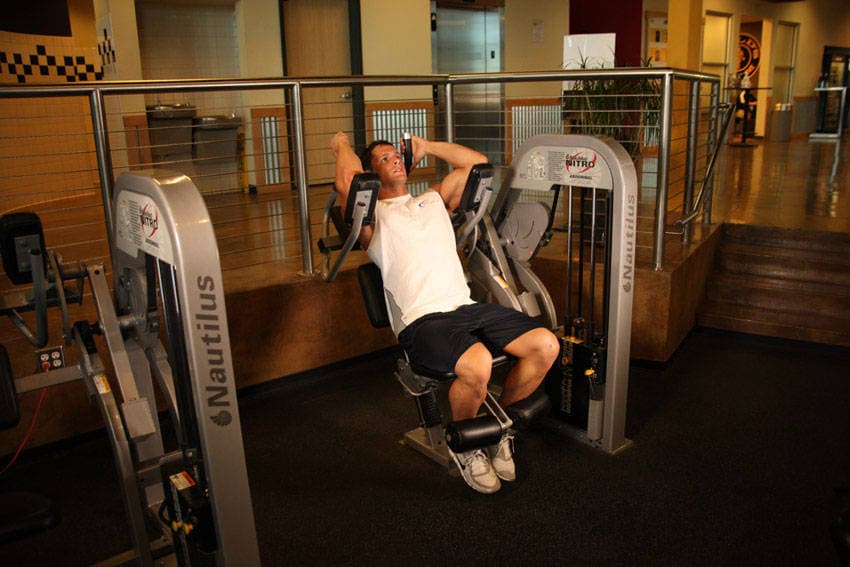 Ab Crunch Machine 1
