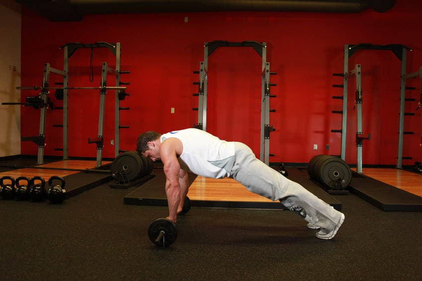 Barbell Ab Rollout 2