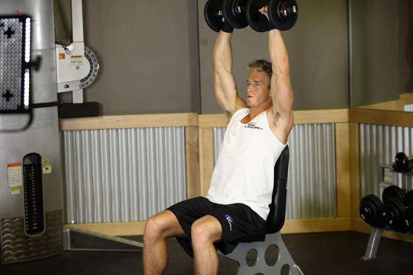 Arnold Dumbbell Press 2