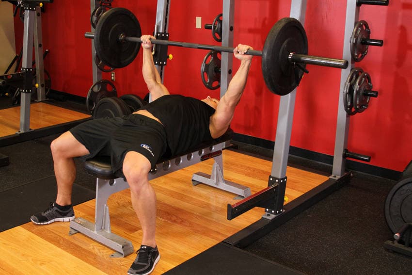 Barbell Bench Press - Medium Grip 1