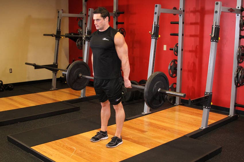 Barbell Hack Squat — النهاية