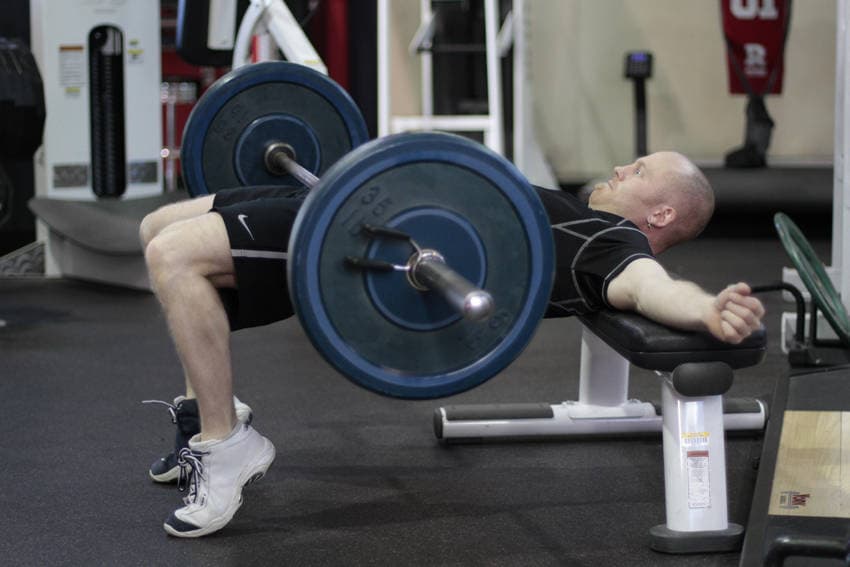 Barbell Hip Thrust — النهاية