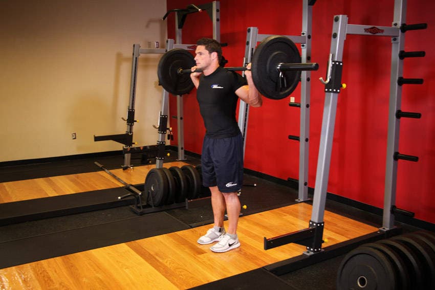 Barbell Lunge — البداية