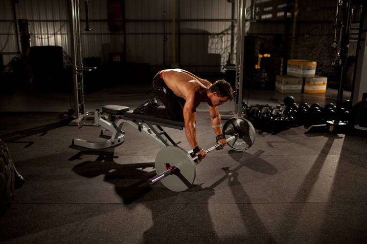 Barbell Rollout from Bench — البداية