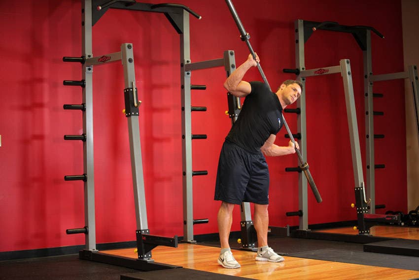 Barbell Side Bend — النهاية