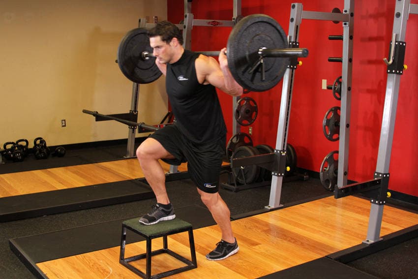 Barbell Step Ups — البداية