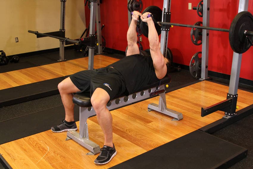 Bench Press - With Bands — النهاية