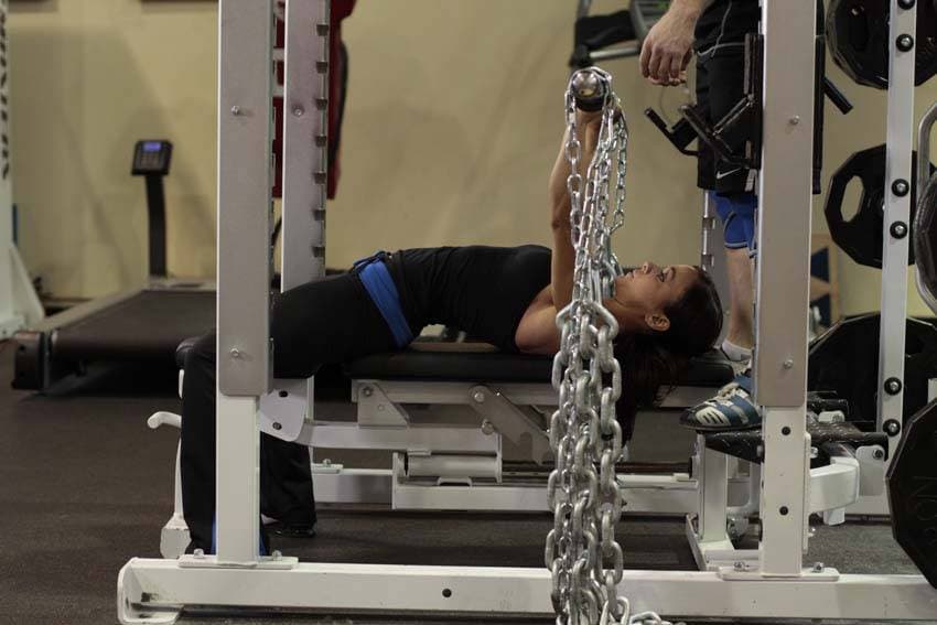 Bench Press with Chains — النهاية