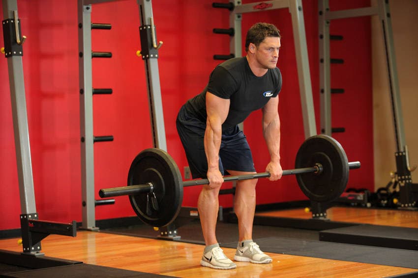 Bent Over Barbell Row — البداية