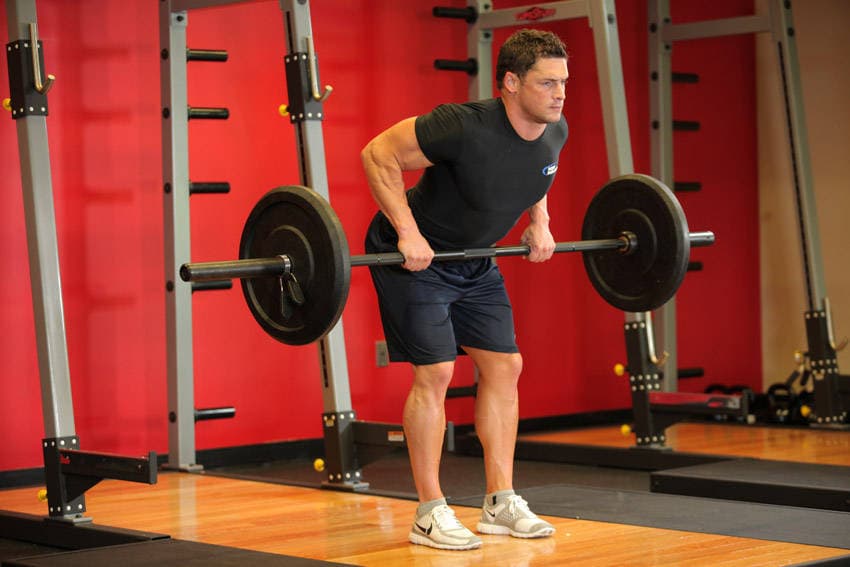 Bent Over Barbell Row — النهاية