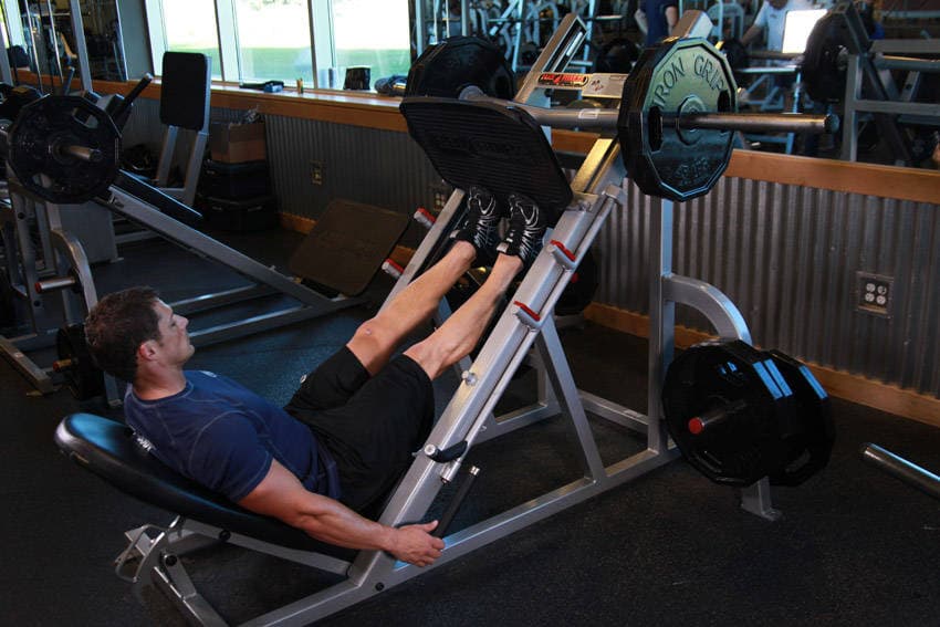 Calf Press On The Leg Press Machine — النهاية