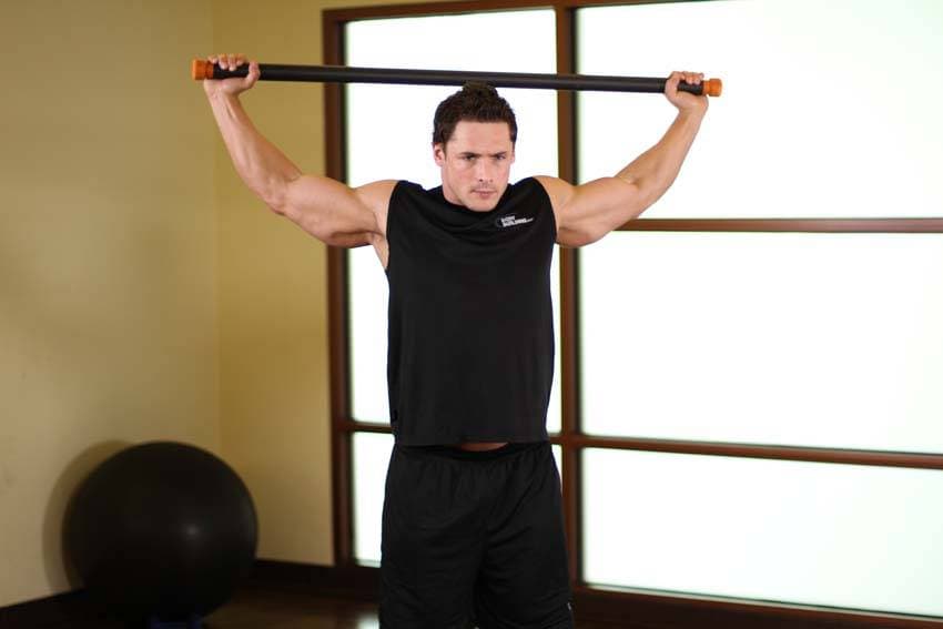 Chest And Front Of Shoulder Stretch — النهاية