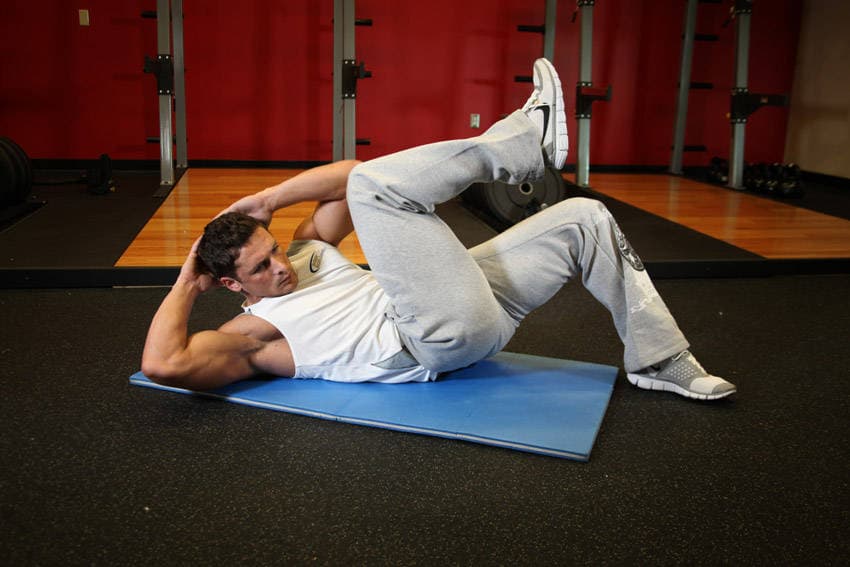 Cross-Body Crunch — النهاية