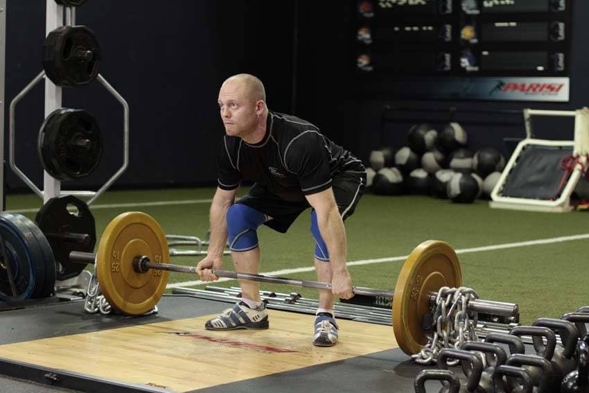 Deadlift with Chains — البداية