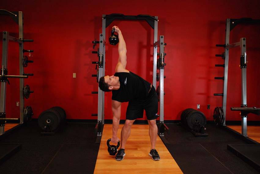 Double Kettlebell Windmill — النهاية