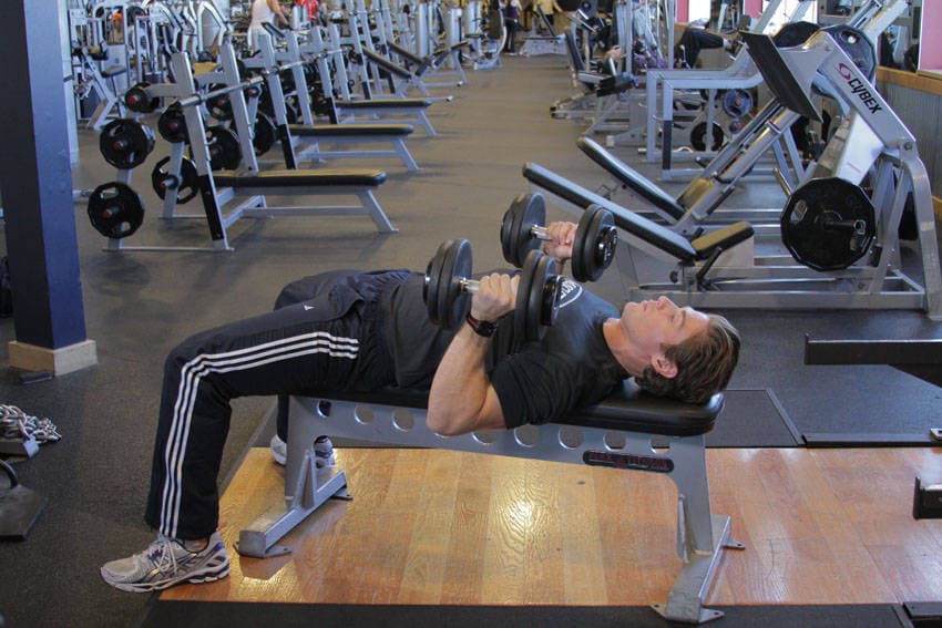 Dumbbell Bench Press with Neutral Grip — النهاية