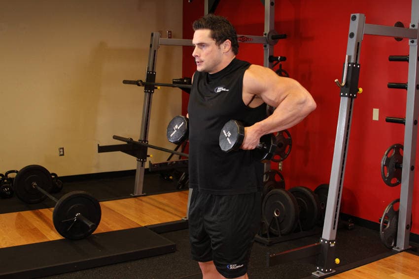Dumbbell Raise — النهاية
