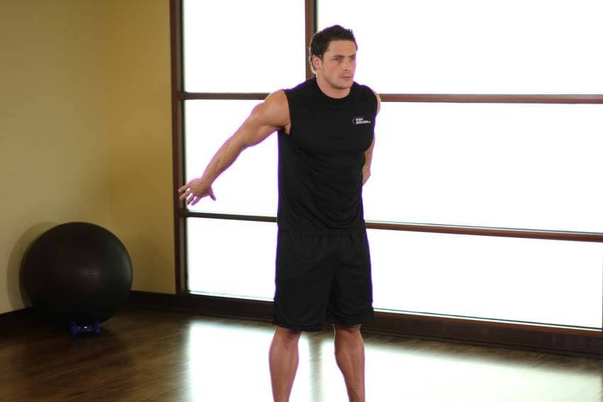 Dynamic Back Stretch — البداية
