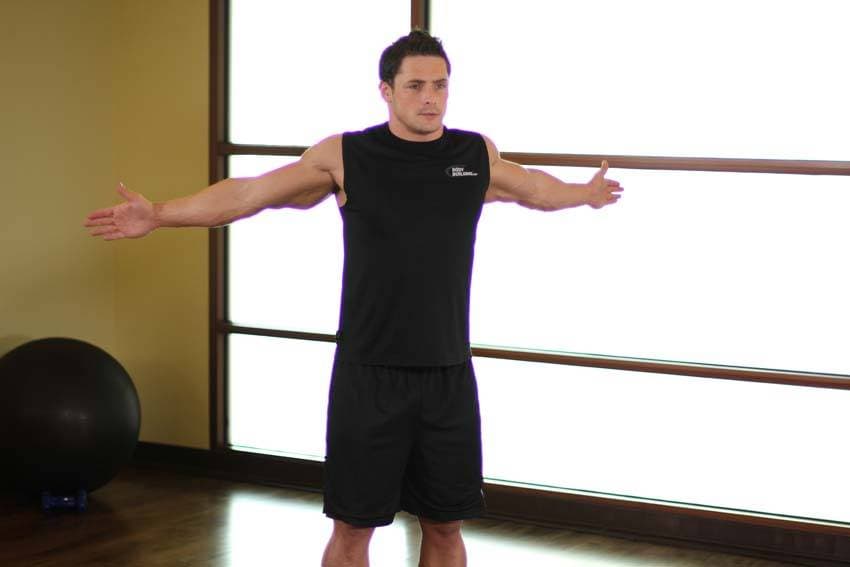 Dynamic Chest Stretch — النهاية