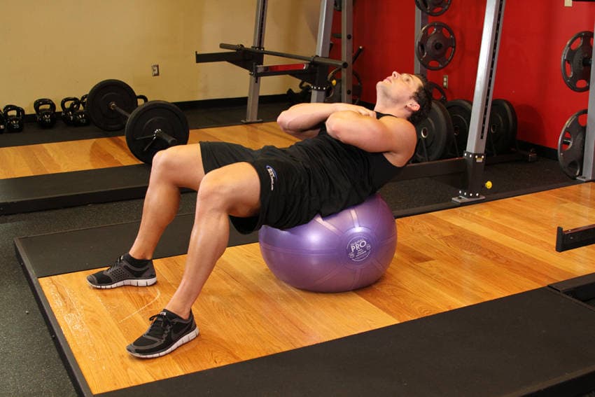 Exercise Ball Crunch — النهاية