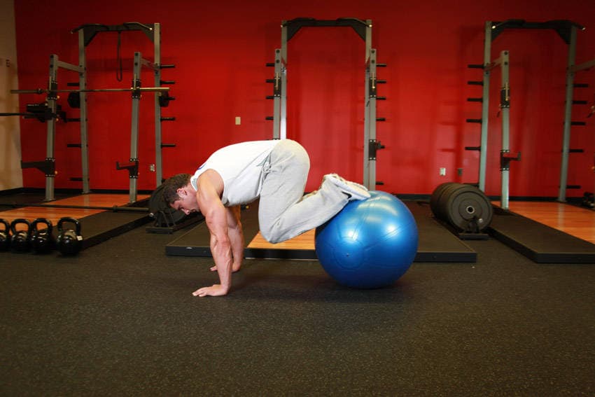 Exercise Ball Pull-In — النهاية