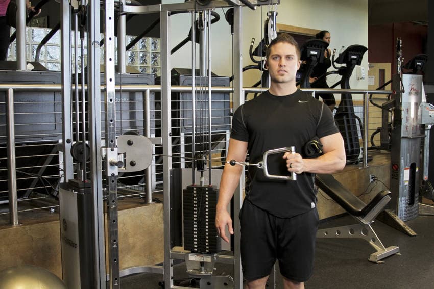 External Rotation with Cable — البداية