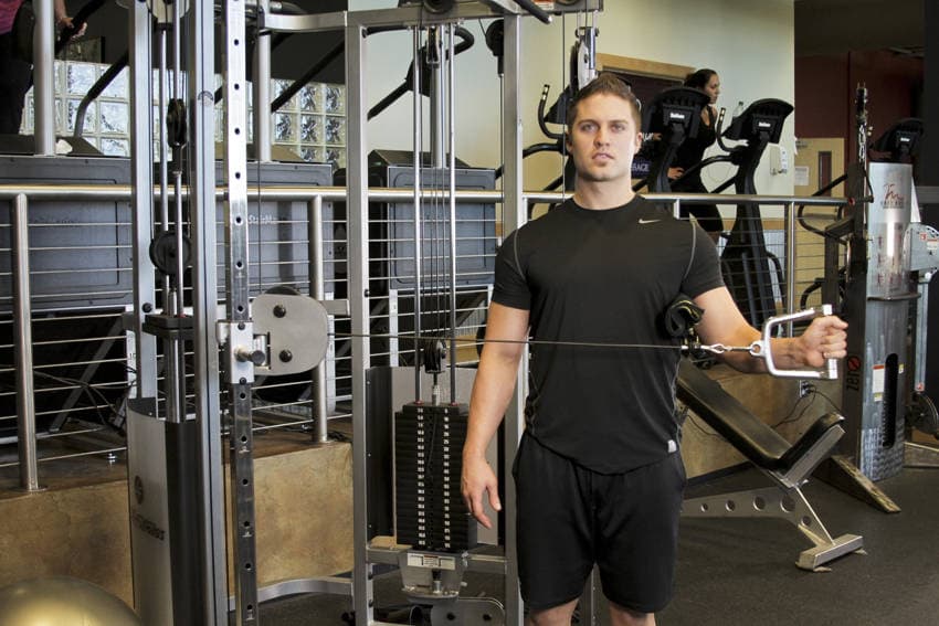 External Rotation with Cable — النهاية