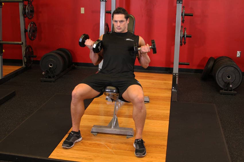 Flexor Incline Dumbbell Curls — النهاية