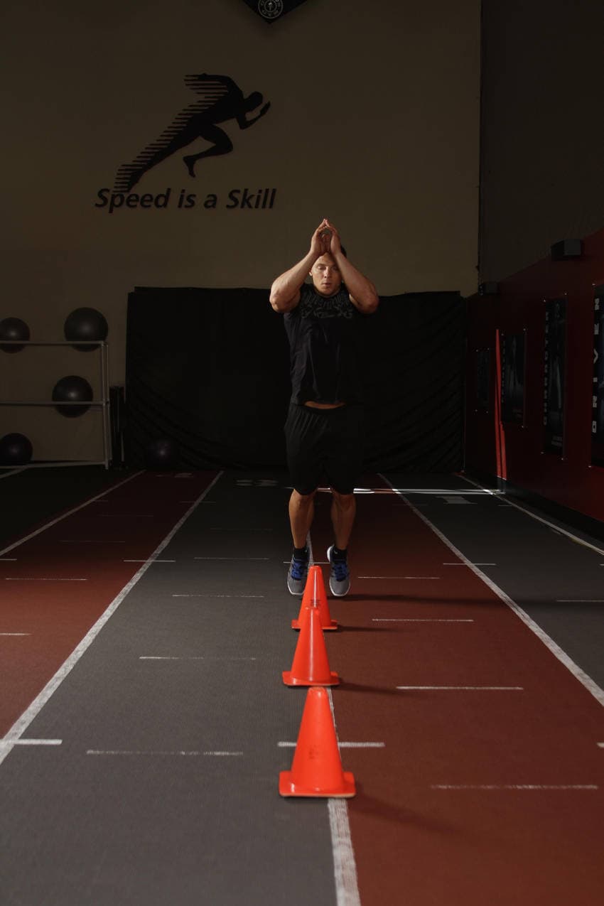 Front Cone Hops (or hurdle hops) — البداية