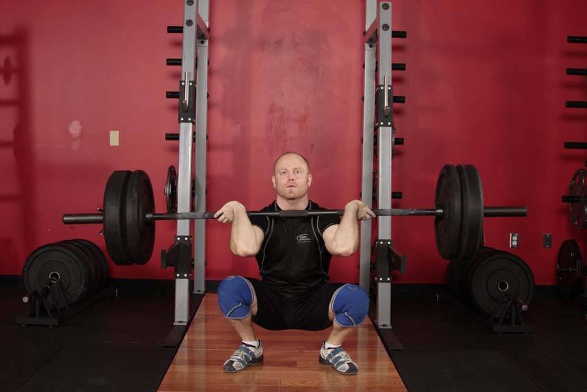 Front Squat (Clean Grip) — النهاية