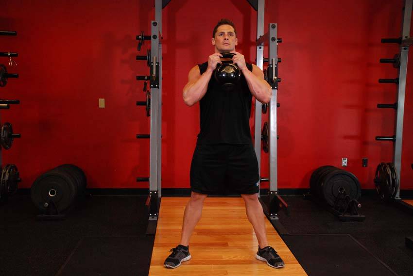 Goblet Squat — البداية