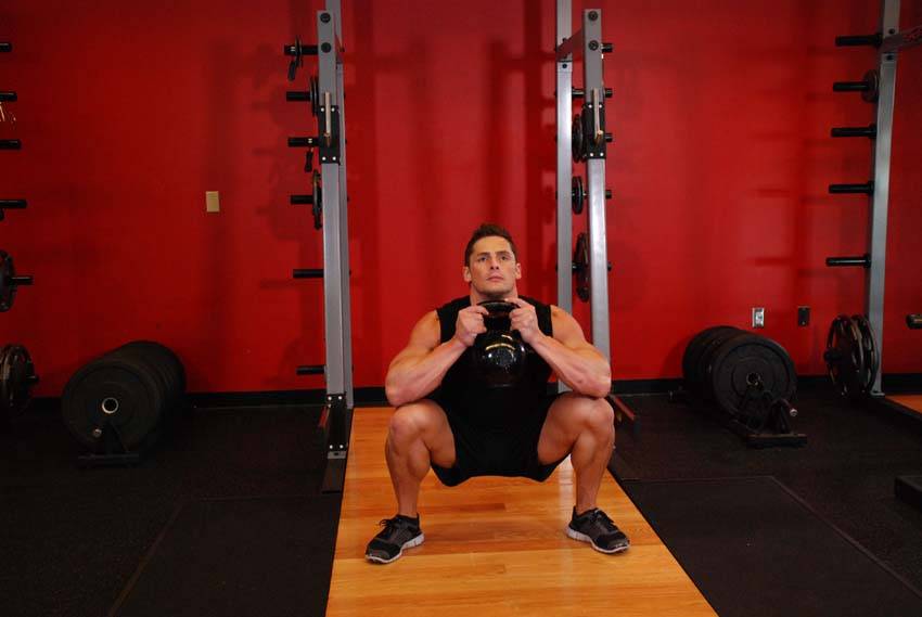 Goblet Squat — النهاية