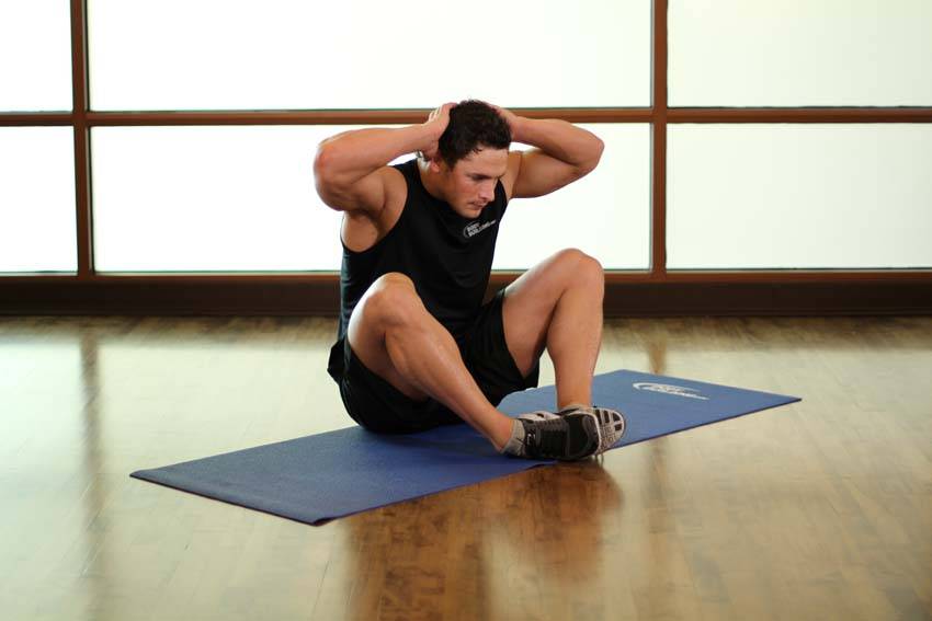 Groin and Back Stretch — البداية