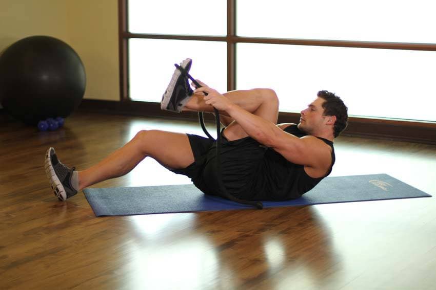 Hamstring Stretch — البداية