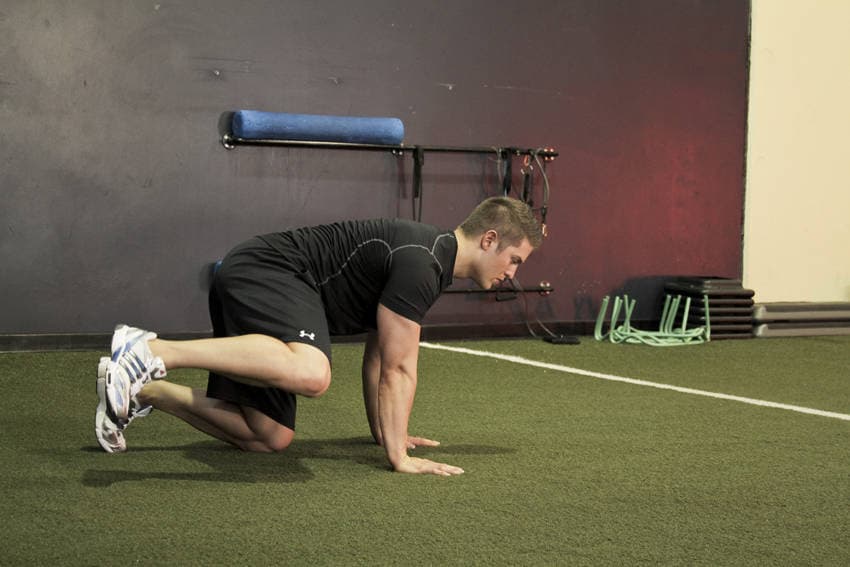 Hip Circles (prone) — النهاية