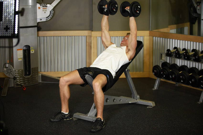 Incline Dumbbell Press — النهاية