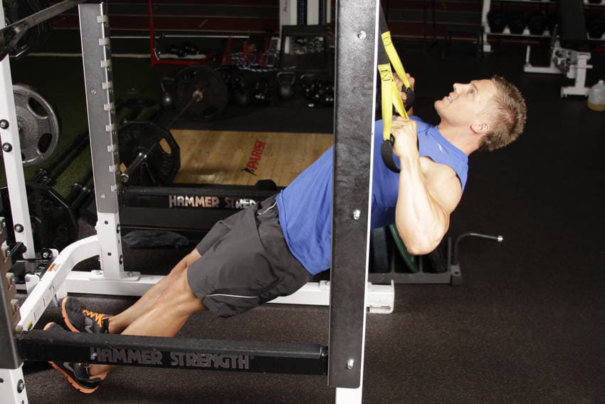 Inverted Row with Straps — النهاية