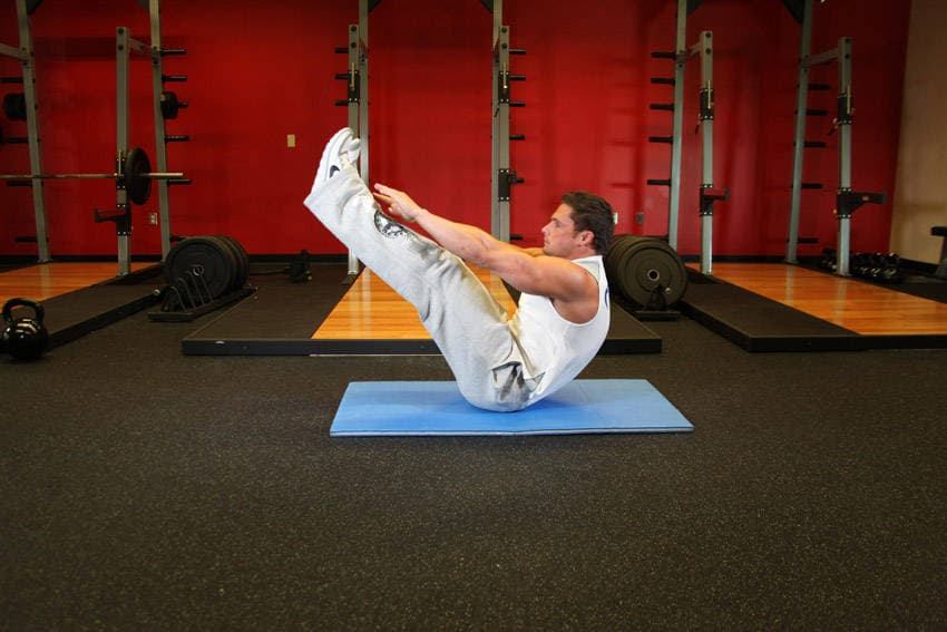 Jackknife Sit-Up — النهاية