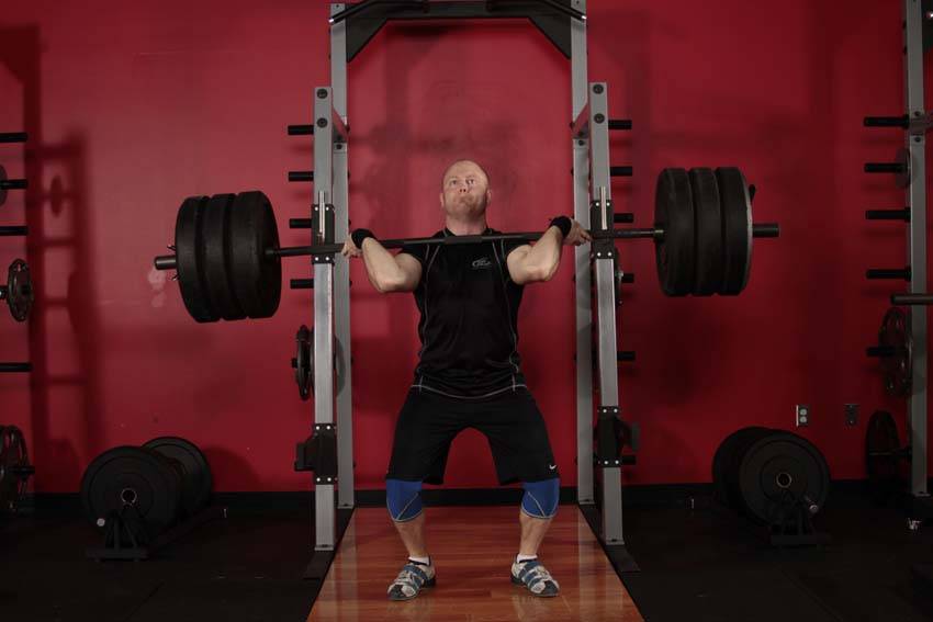 Jerk Dip Squat — النهاية