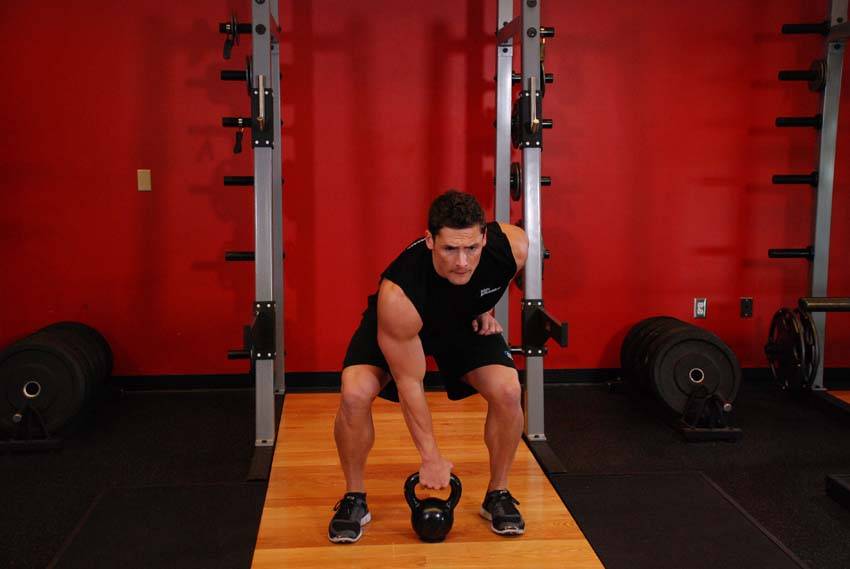 Kettlebell Dead Clean — البداية