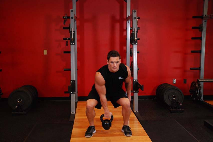 Kettlebell Hang Clean — النهاية