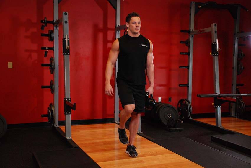 Kettlebell One-Legged Deadlift — البداية