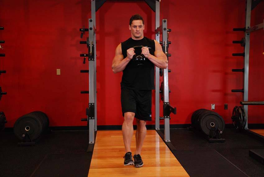 Kettlebell Pistol Squat — البداية