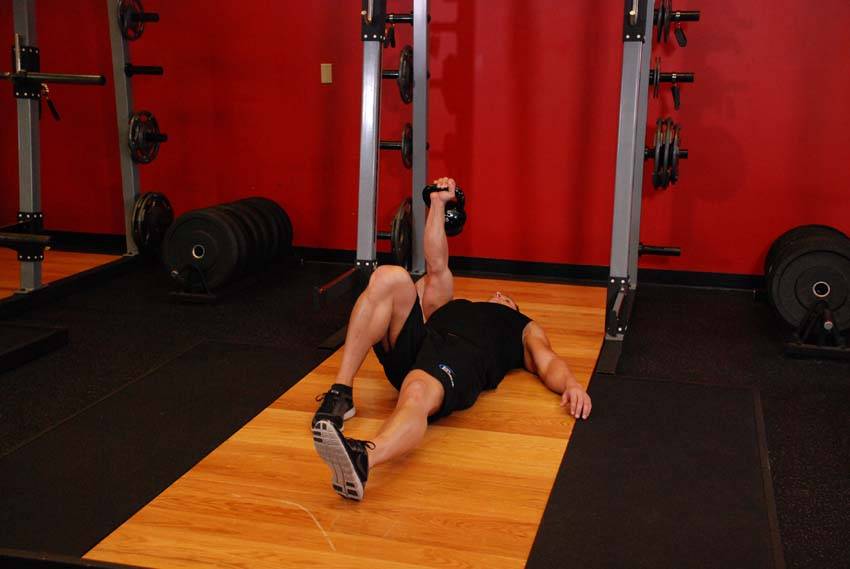 Kettlebell Turkish Get-Up (Lunge style) — البداية