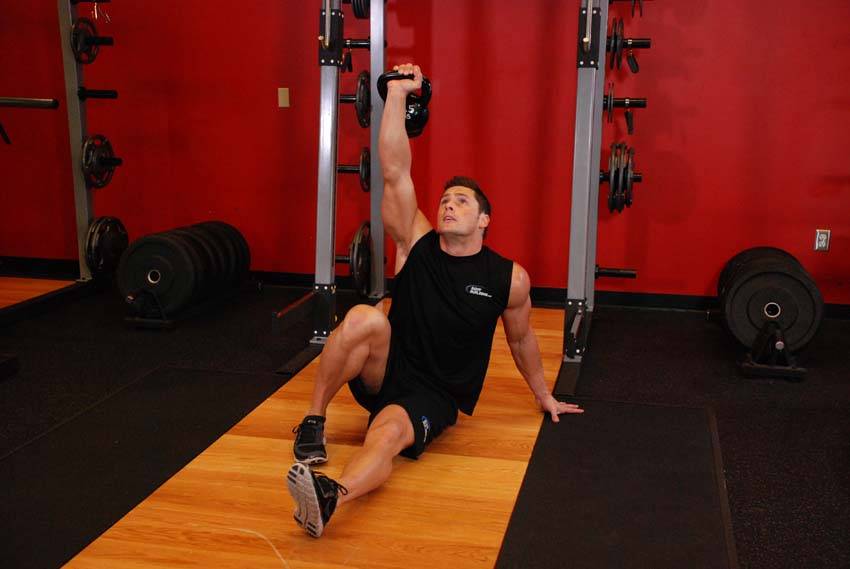 Kettlebell Turkish Get-Up (Lunge style) — النهاية
