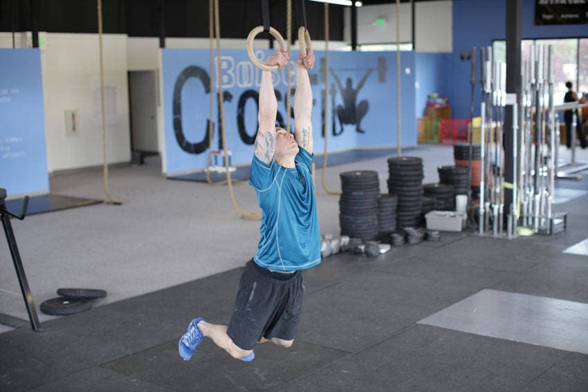 Kipping Muscle Up — البداية