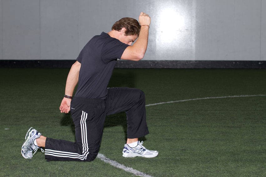 Kneeling Arm Drill — البداية