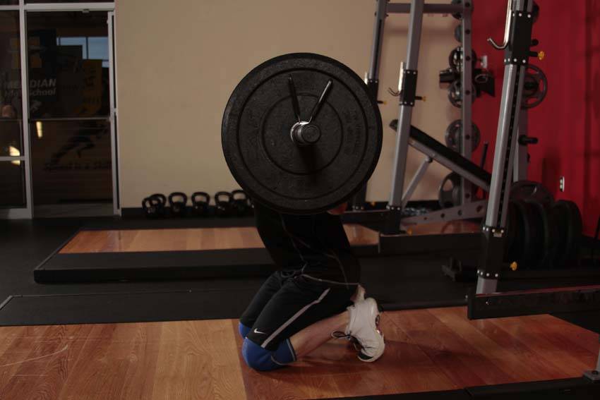 Kneeling Jump Squat — النهاية