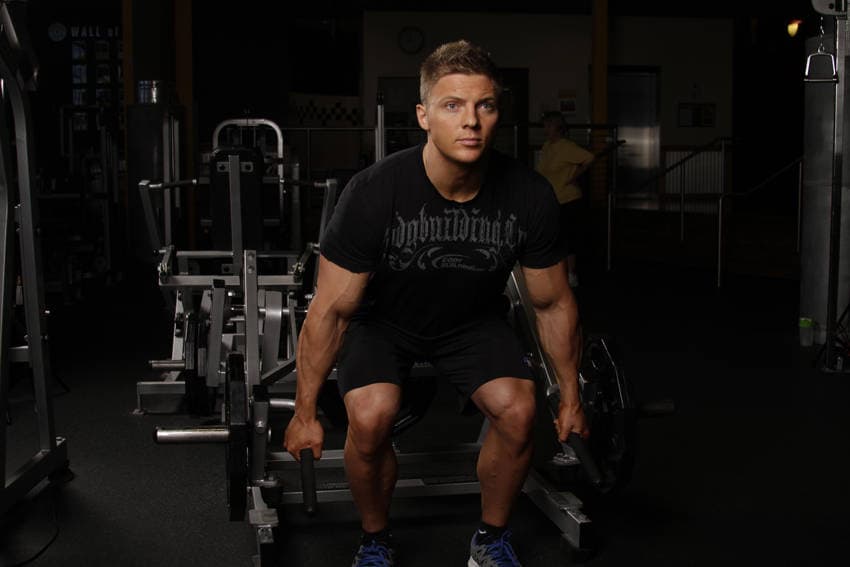 Leverage Deadlift — البداية