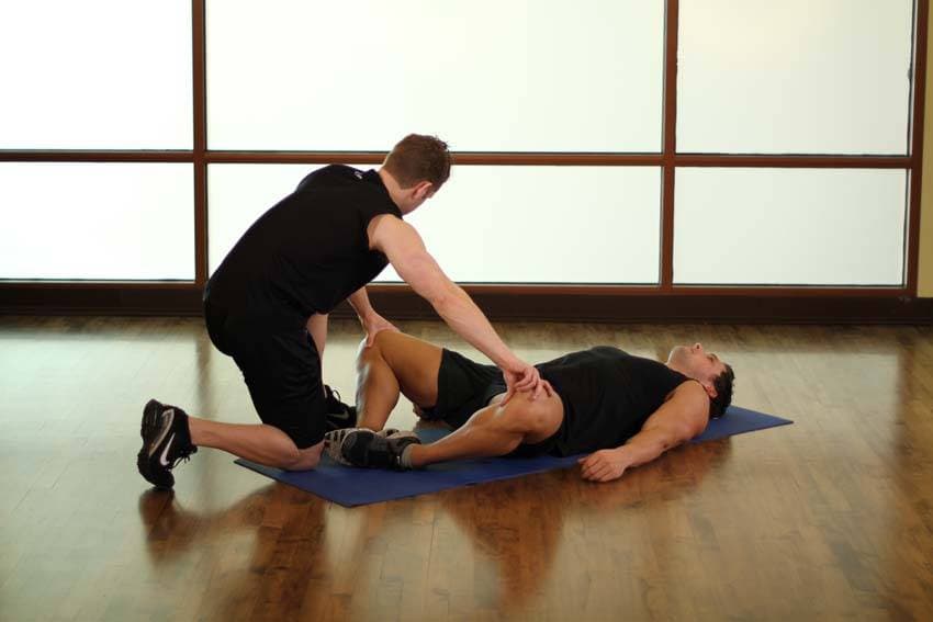 Lying Bent Leg Groin — النهاية